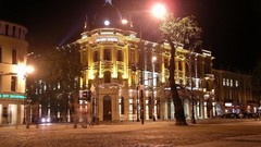 Cityscapes night old Europe