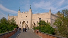 Cityscapes night old Europe
