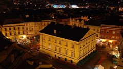 Cityscapes night old Europe