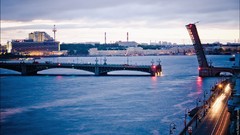 Cityscapes Russia Bridges saint