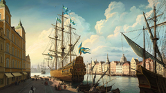 Cityscapes ships Boats artwork