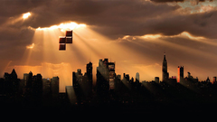 Cityscapes tetris buildings