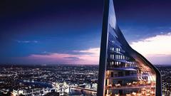 Cityscapes tower England architecture