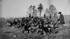 Civil War Army monochrome