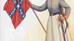 Civil War female flag