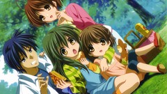 Clannad okazaki ushio furukawa nagisa okazaki tomoya Okazaki 