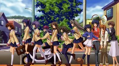Clannad sakagami tomoyo furukawa nagisa fujibayashi kyou 