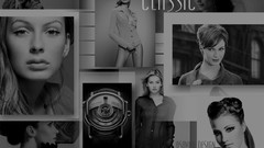 Classic alicia keys christina hendricks elisha cuthbert black 