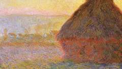 Claude Monet hay paintings
