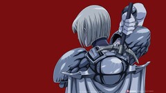 Claymore (anime) Anime red background Clare