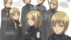 Claymore anime girls