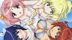Cleavage Girls Bravo Koyomi Hare Nanaka Sena