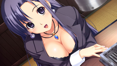 Cleavage tropical kiss necklaces