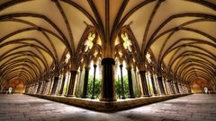 Cloisters salisbury cathedral
