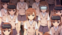 Clones Anime anime girls misaka mikoto toaru majutsu no index 