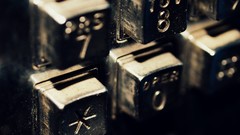 Close-up Buttons dial phones