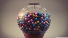 Close-up Candies toys (children) gumballs