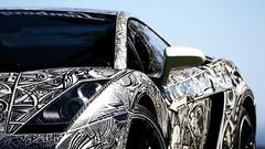 Close-up cars lamborghini gallardo