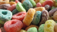 Close-up multicolor cereal Fruit