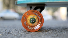 Close-up skateboards skates