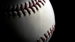 Close-up Sports baseball grayscale