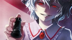 Close-up touhou dress blue