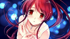 Close-up video games redheads