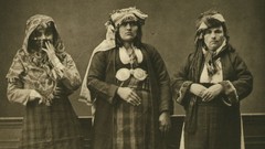 Clothing sepia Greek Peasant historic ottoman bulgarian celebi 