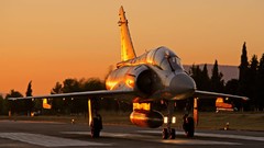 Clouds Aircraft air force skies fighter jets mirage 2000