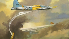 Clouds Aircraft artwork Sea