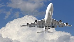 Clouds Aircraft boeing 747