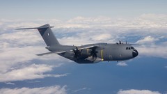 Clouds Aircraft French military propeller aviation 