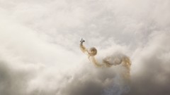 Clouds Aircraft propeller loops skyscapes