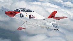 Clouds Aircraft skyscapes McDonnell