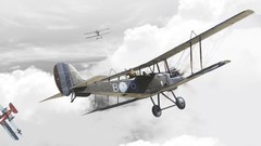 Clouds Aircraft War design attack biplane flying airplanes 