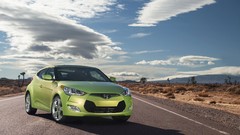 Clouds cars roads automobiles Hyundai Veloster