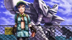 Clouds caution weapons Guns headphones teeth Robots keys hats 