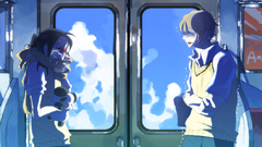 Clouds China Russia trains