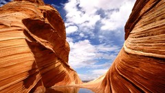 Clouds Colorado Utah plateau hidden