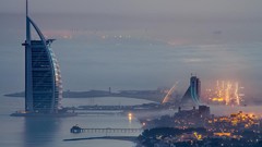 Clouds dubai Burj Al Arab UAE sailing future cities