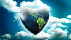 Clouds Earth Hearts