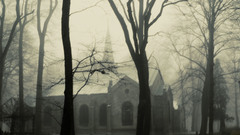 Clouds forests churches