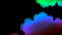 Clouds Fractals colored