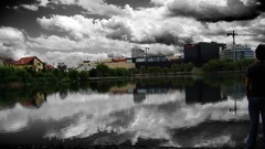 Clouds lakes Cluj-Napoca