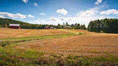 Clouds Landscapes fields farms
