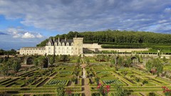 Clouds Landscapes France Château