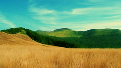 Clouds Landscapes nature fields