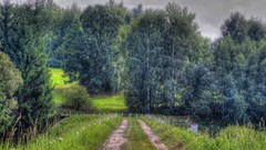 Clouds Landscapes nature multicolor