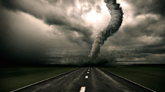 Clouds Landscapes nature tornadoes