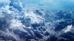 Clouds Landscapes nature trippy